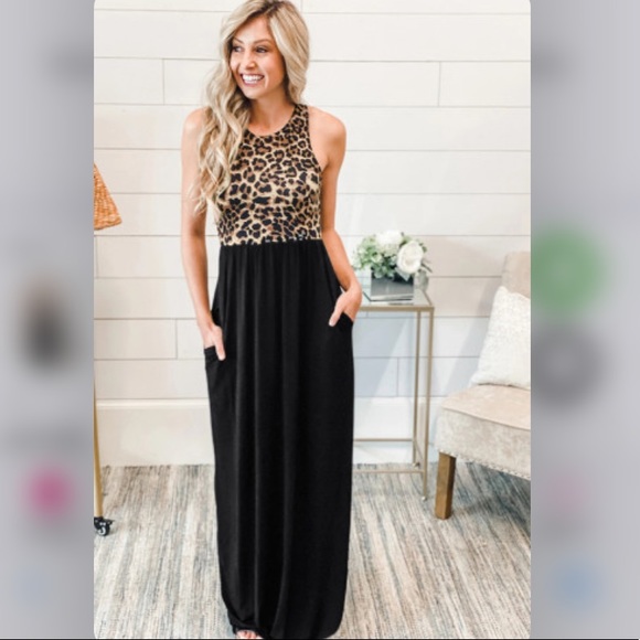 Dresses & Skirts - Animal Print Maxi